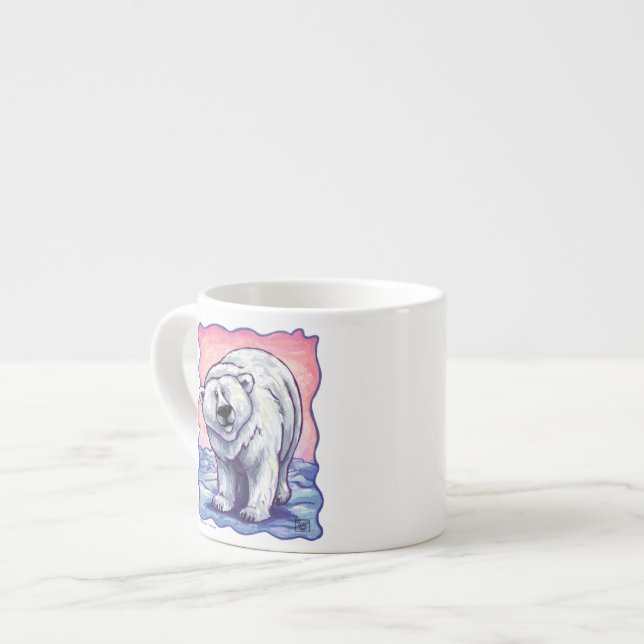 Tasse Expresso Cadeaux et accessoires d'ours polaire (Devant gauche)