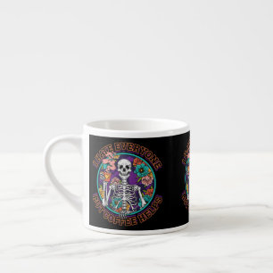 Tasse Expresso Cadeaux pour amateurs de café Je déteste tout le m