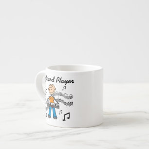 Tasse Expresso Cadeaux pour joueur de clavier homme en bonhomme a