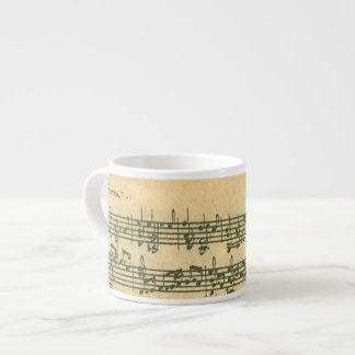 Tasse Expresso Café express Bach Chaconne