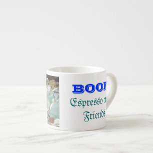 Tasse Expresso Café express de BOOM avec des fossiles de Seaglas