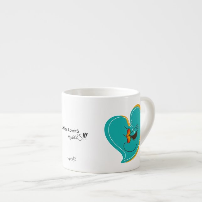 Tasse Expresso Café LoverS muackS Espresso - (Devant droit)