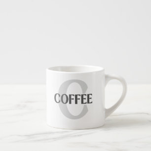 Tasse Expresso Café monogramme