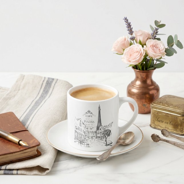 Tasse Expresso Café Paris (Créateur téléchargé)