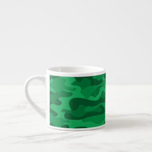 Tasse Expresso Camo Monocolor Vert Espagnol
