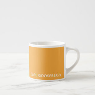 Tasse Expresso Cape Gooseberry yellow color name