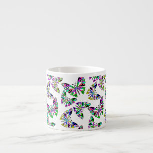 Tasse Expresso Caricature sans couture mignon amusant enfants pap