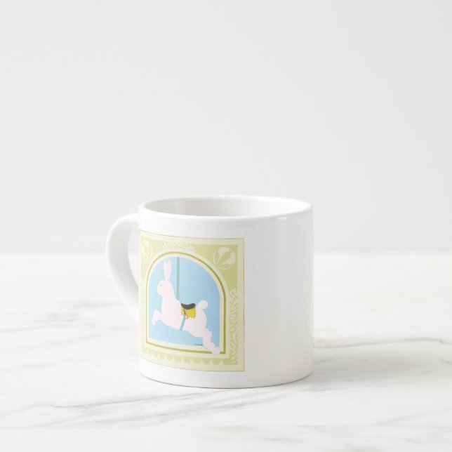 Tasse Expresso Carousel Rabat par Juin Erica Vess (Devant gauche)