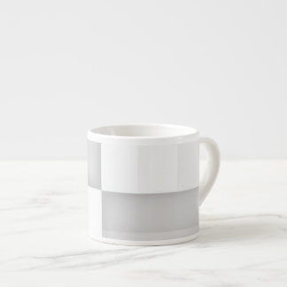 Tasse Expresso Carré argent allongé
