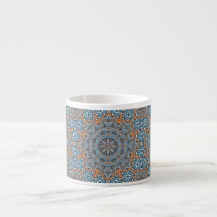 Tasse Expresso Carrelage sans fil ornemental abstrait carreaux mo