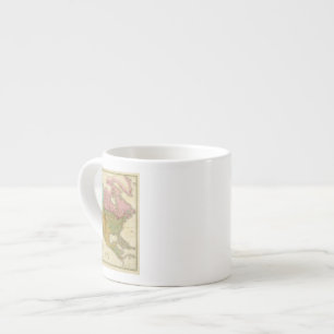 Tasse Expresso Carte de l'Amérique du Nord 3