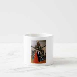 Tasse Expresso Carte de Noël du Président Américain Bill Clinton