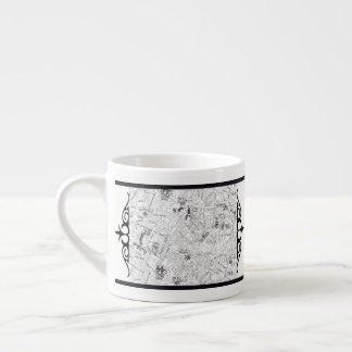 Tasse Expresso Carte Paris