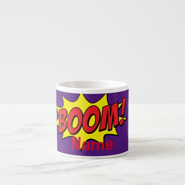 Tasse Expresso Cartoon Boom Thunder_Cove (Devant)
