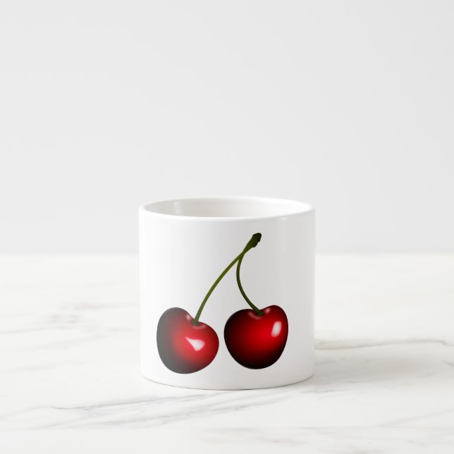 Tasse Expresso Cerise douce (Devant)