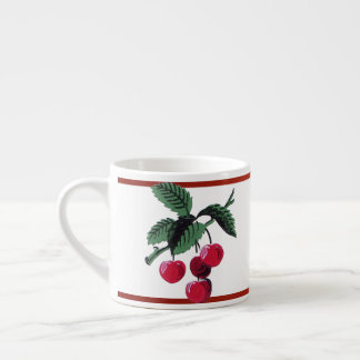 Tasse Expresso Cerises vintages