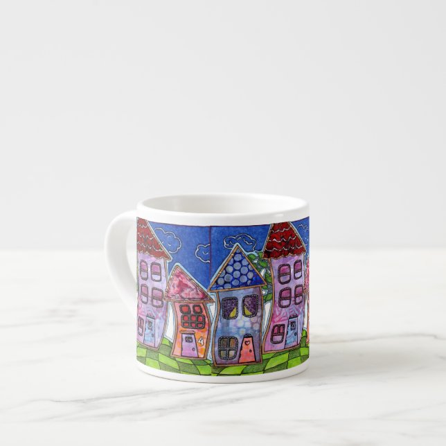 Tasse Expresso Chambres colorées géniales (Devant gauche)