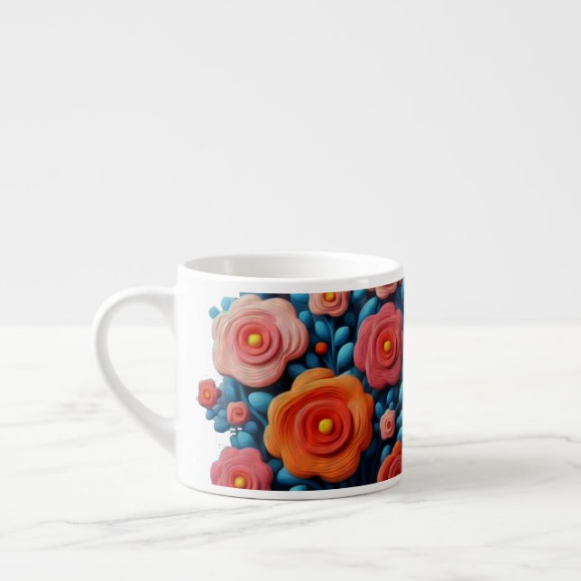 Tasse Expresso Charme d'hiver  (Gauche)