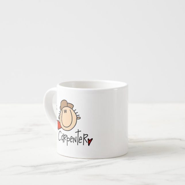 Tasse Expresso Charpentier masculin (Devant gauche)