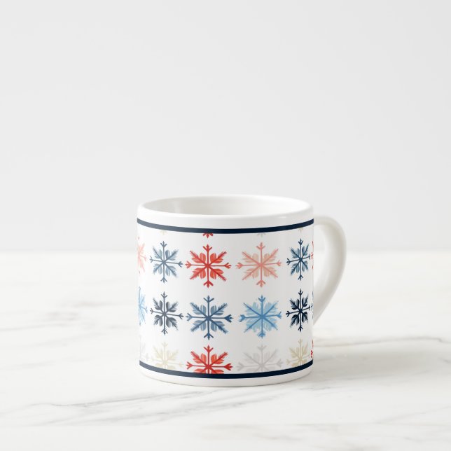 Tasse Expresso Chaudron de neige (Devant droit)