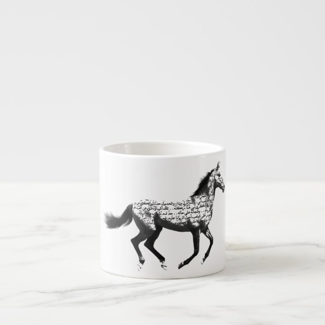 Tasse Expresso Cheval (Devant)