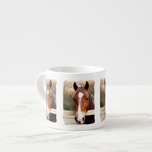 TASSE EXPRESSO CHEVAUX (Devant gauche)