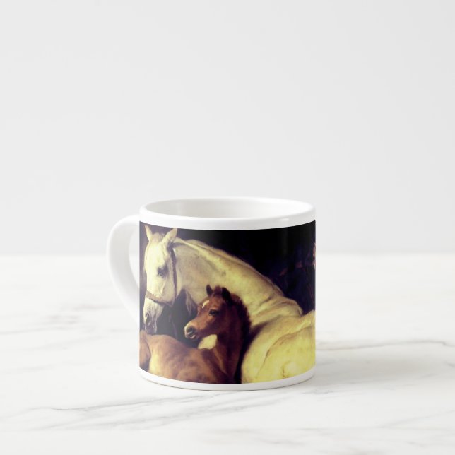 Tasse Expresso Chevaux d'atterrisseur (Devant gauche)
