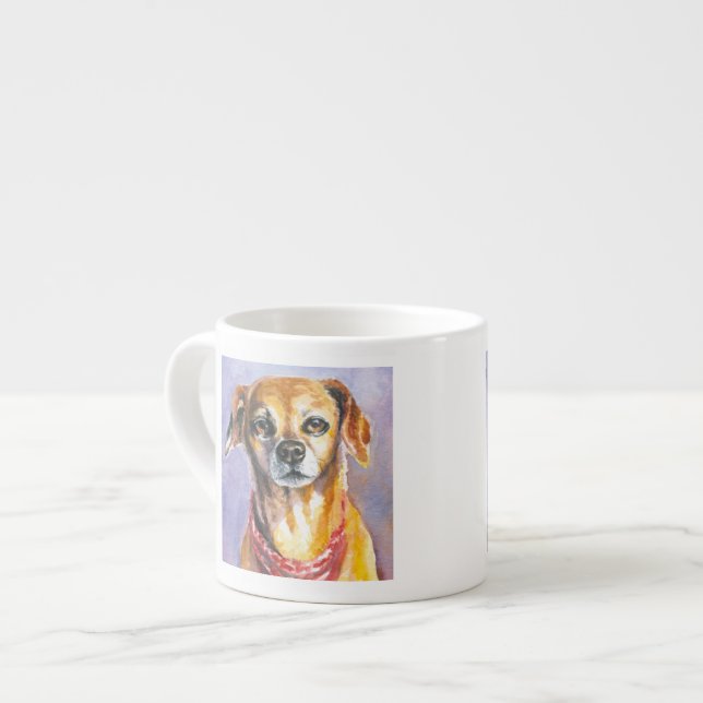 Tasse Expresso Chien 2 (Devant gauche)