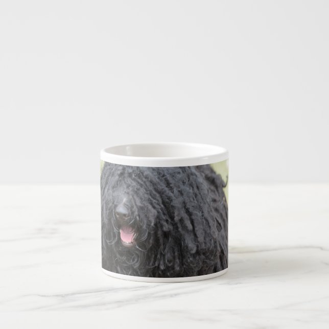 Tasse Expresso Chien noir de Puli (Devant)