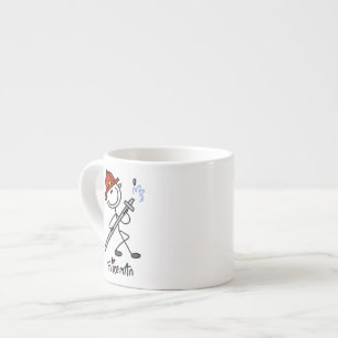 Tasse Expresso Chiffre de base T-shirts et cadeaux de bâton de