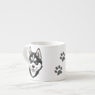 Tasse Expresso Chiot chou chicot chiche de Sibérie