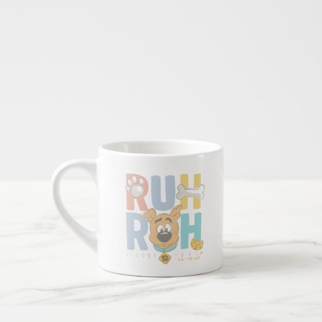 Tasse Expresso Chiot Scooby-Doo "Ruh Roh" (Gauche)