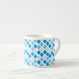 Tasse Expresso Choisir n'importe quel Motif de carreau Arlequin c