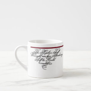 Tasse Expresso Citation de Lanier - Le Peuplier Grand