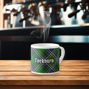 Tasse Expresso Clan Cockburn Tartan