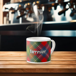 Tasse Expresso Clan Forrester Tartan
