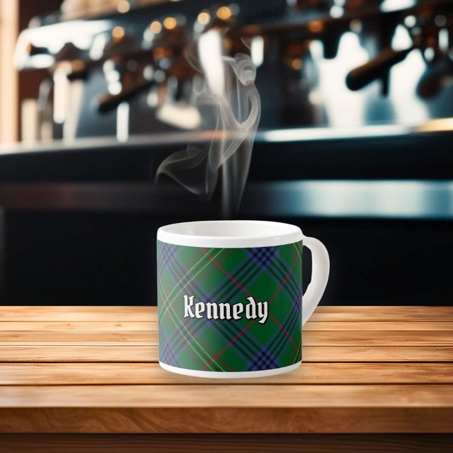 Tasse Expresso Clan Kennedy Tartan (Créateur téléchargé)