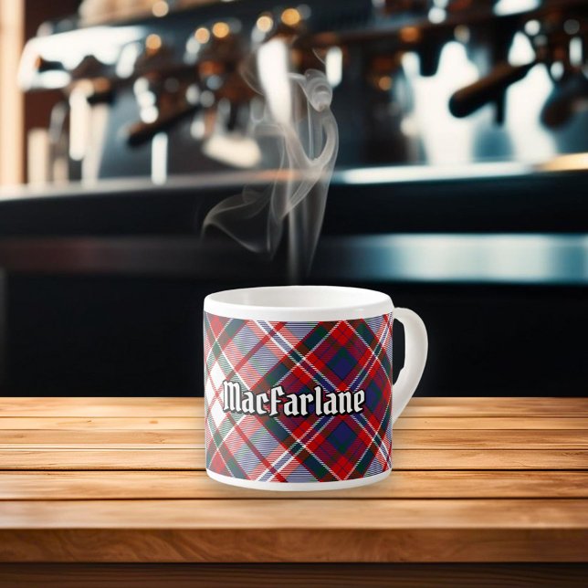 Tasse Expresso Clan MacFarlane robe Tartan (Créateur téléchargé)