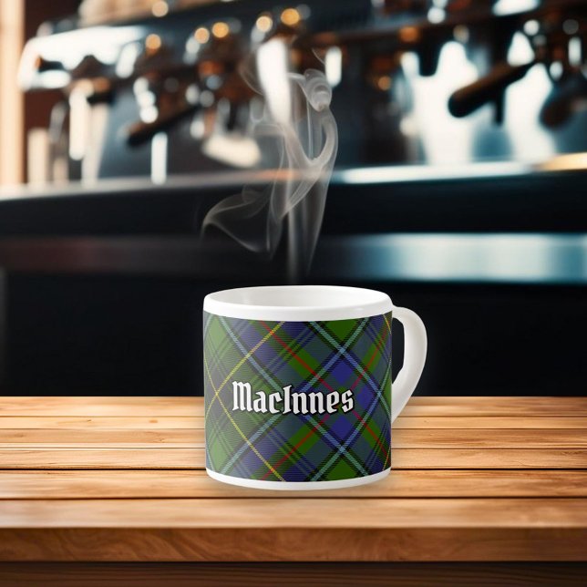 Tasse Expresso Clan MacInnes Tartan (Créateur téléchargé)