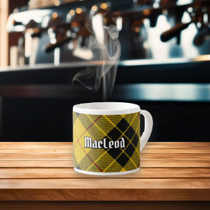 Tasse Expresso Clan Macleod de Lewis Tartan