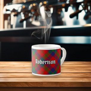 Tasse Expresso Clan Robertson Tartan