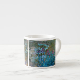 Tasse Expresso Claude Monet : Iris et nénuphars