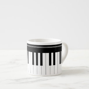 Tasse Expresso Clavier de piano