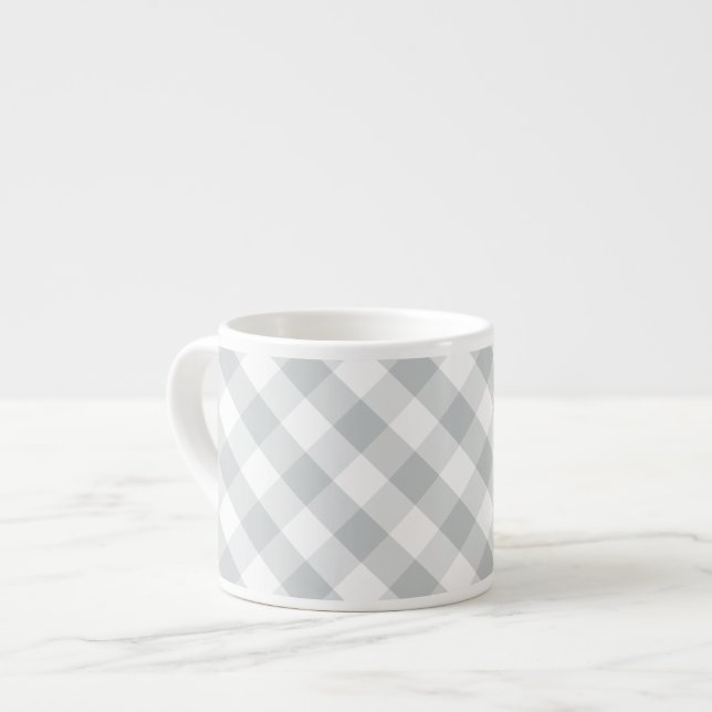 Tasse Expresso Cliquez sur Personnaliser pour modifier Gris en co (Devant gauche)