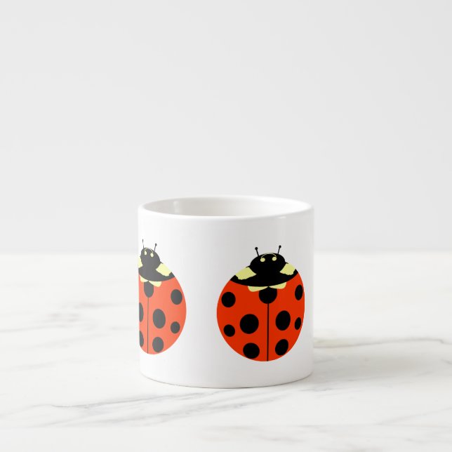 Tasse Expresso coccinelle (Devant)
