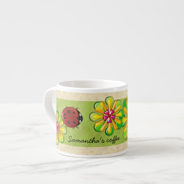 Tasse Expresso Coccinelle géante (Devant gauche)