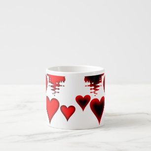 Tasse Expresso Coeurs