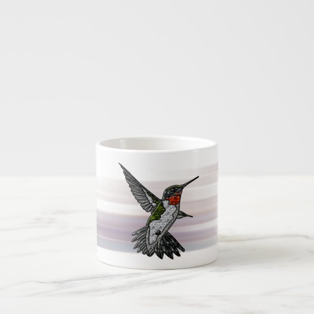 Tasse Expresso Colibri Ruby Throsé (Devant)