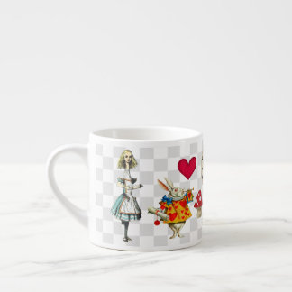 Tasse Expresso Collage du pays des merveilles