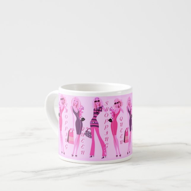 TASSE EXPRESSO COLLECTION DE REINE D'ACHATS (Devant gauche)